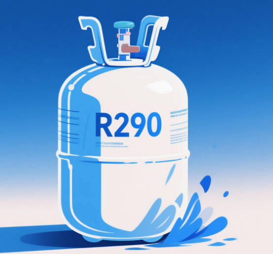 R290 refrigerant for commercial freezers
